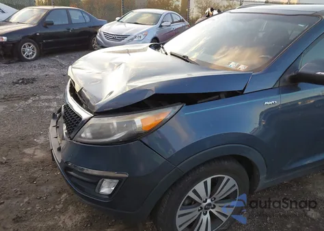 2014 Kia Sportage Ex z USA, uszkodzony, nr VIN KNDPCCAC3E7652500